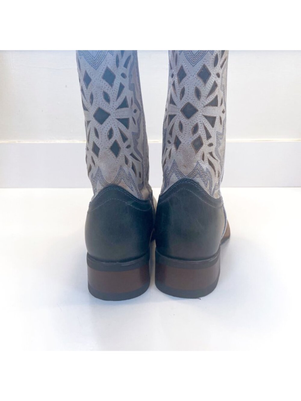 Laredo Women's Dolly Black Western Boots, Size 7 - Picture 4 of 7